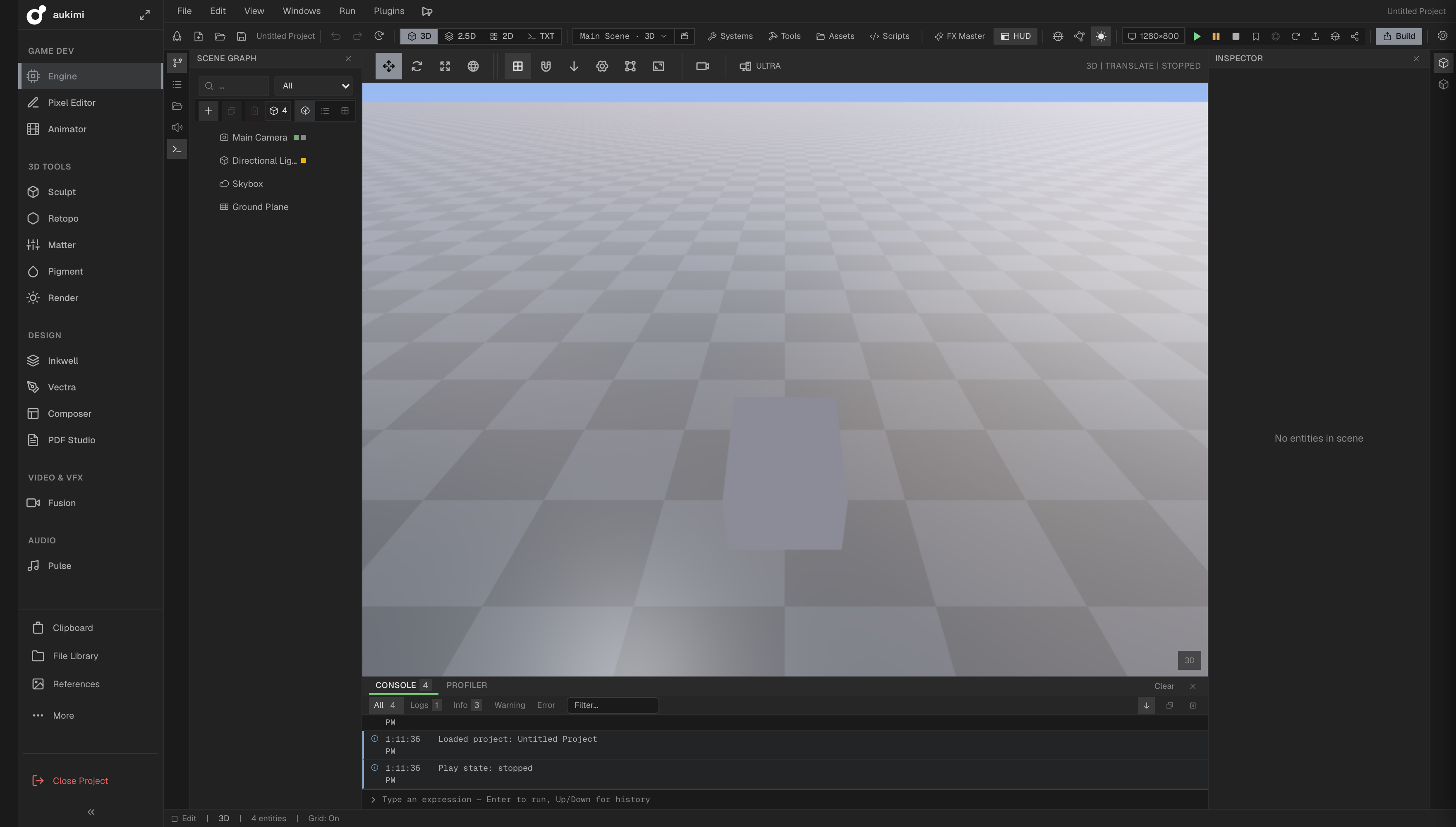 aukimi Engine — Screenshot 4