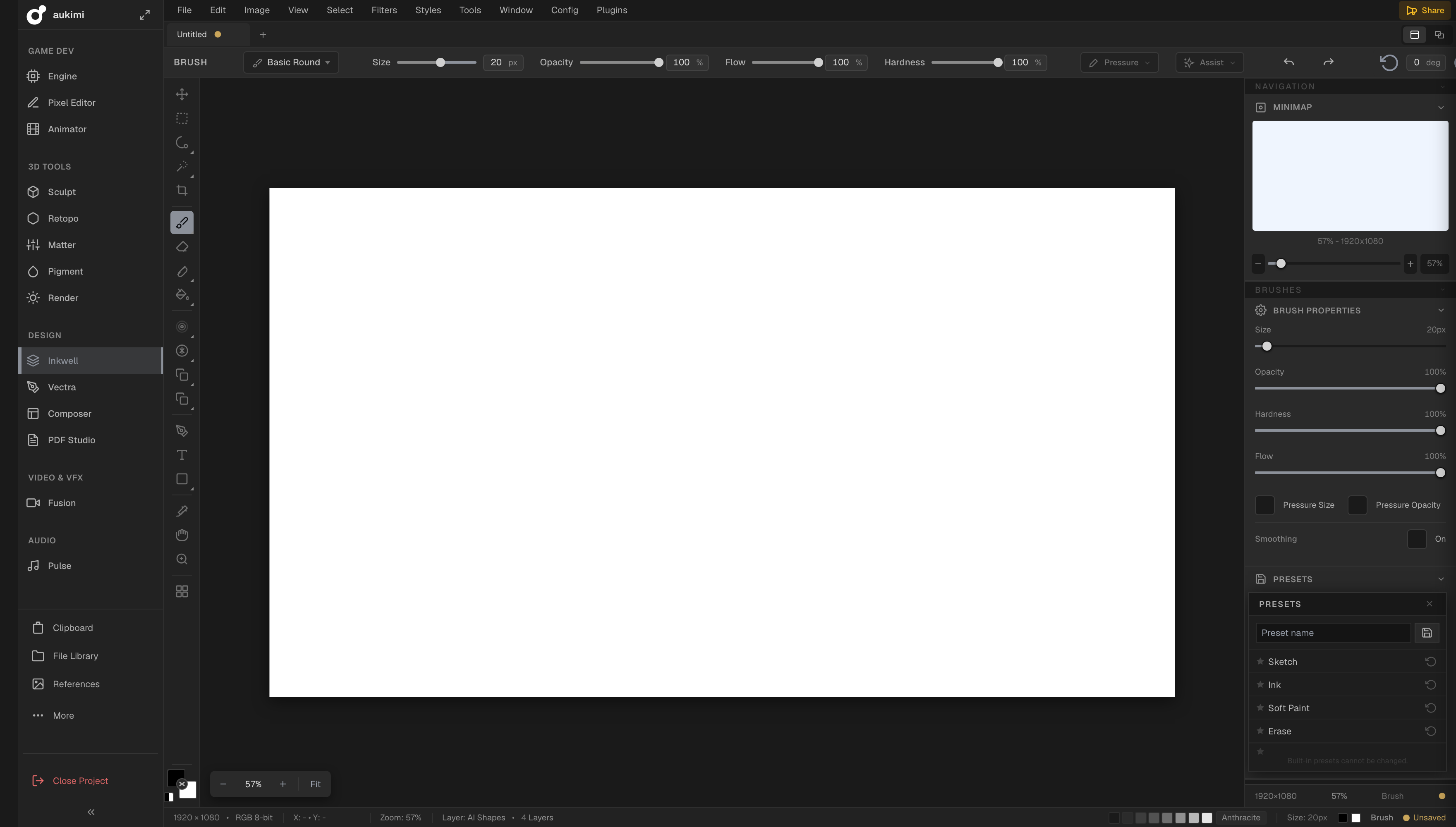 aukimi Inkwell — Screenshot 3