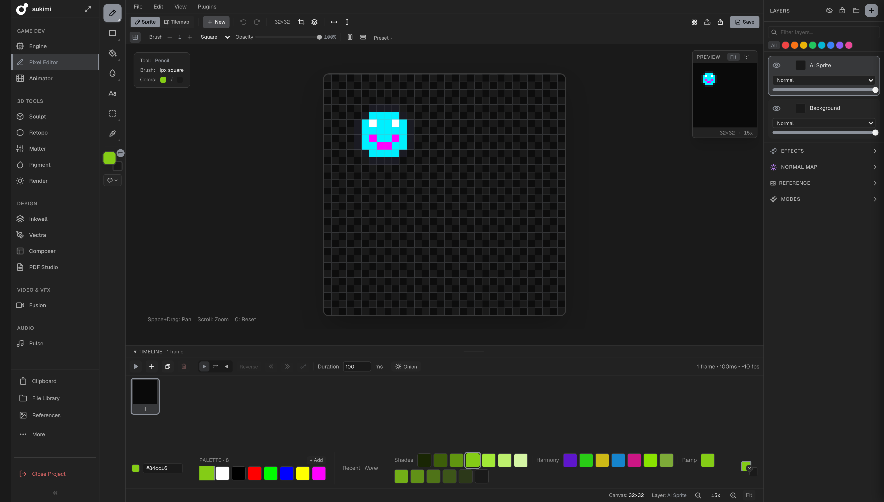 aukimi Pixel — Screenshot 2