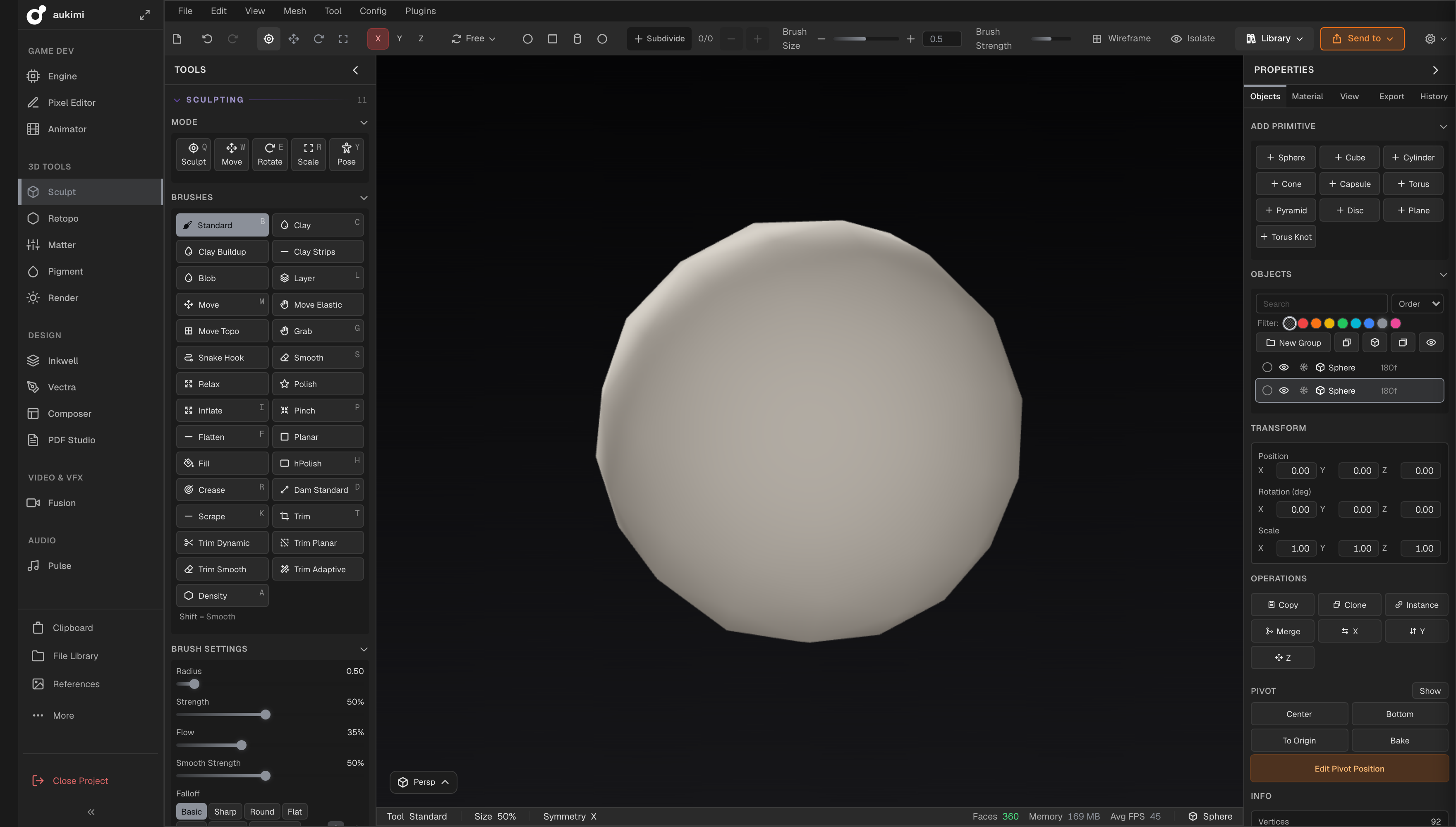 aukimi Sculpt — Screenshot 3