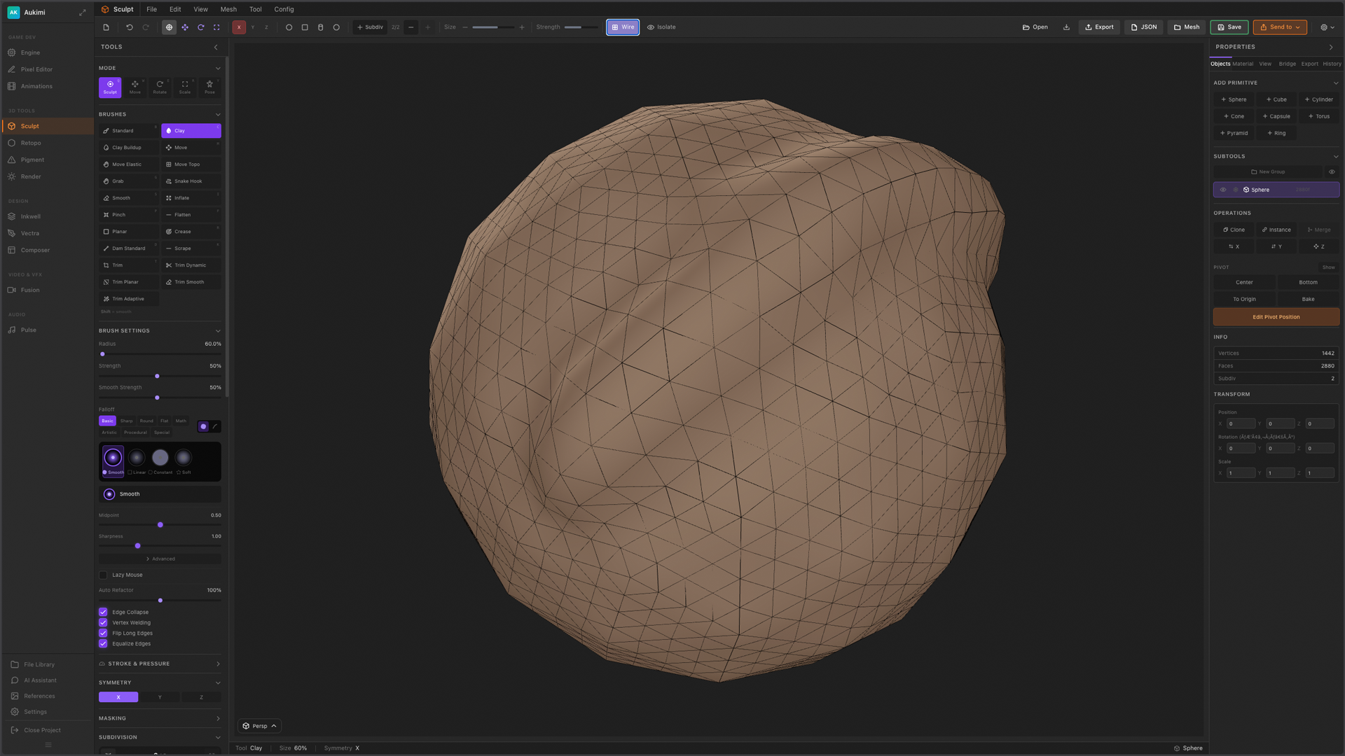 aukimi Sculpt demo video thumbnail - 3D sculpting workflow