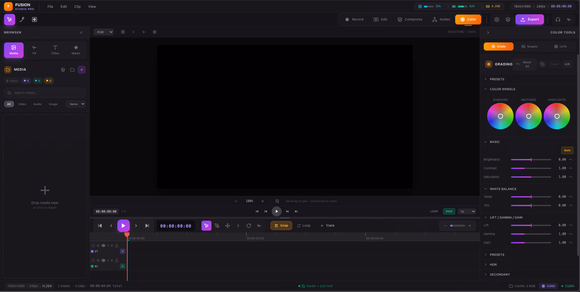 aukimi Fusion interface